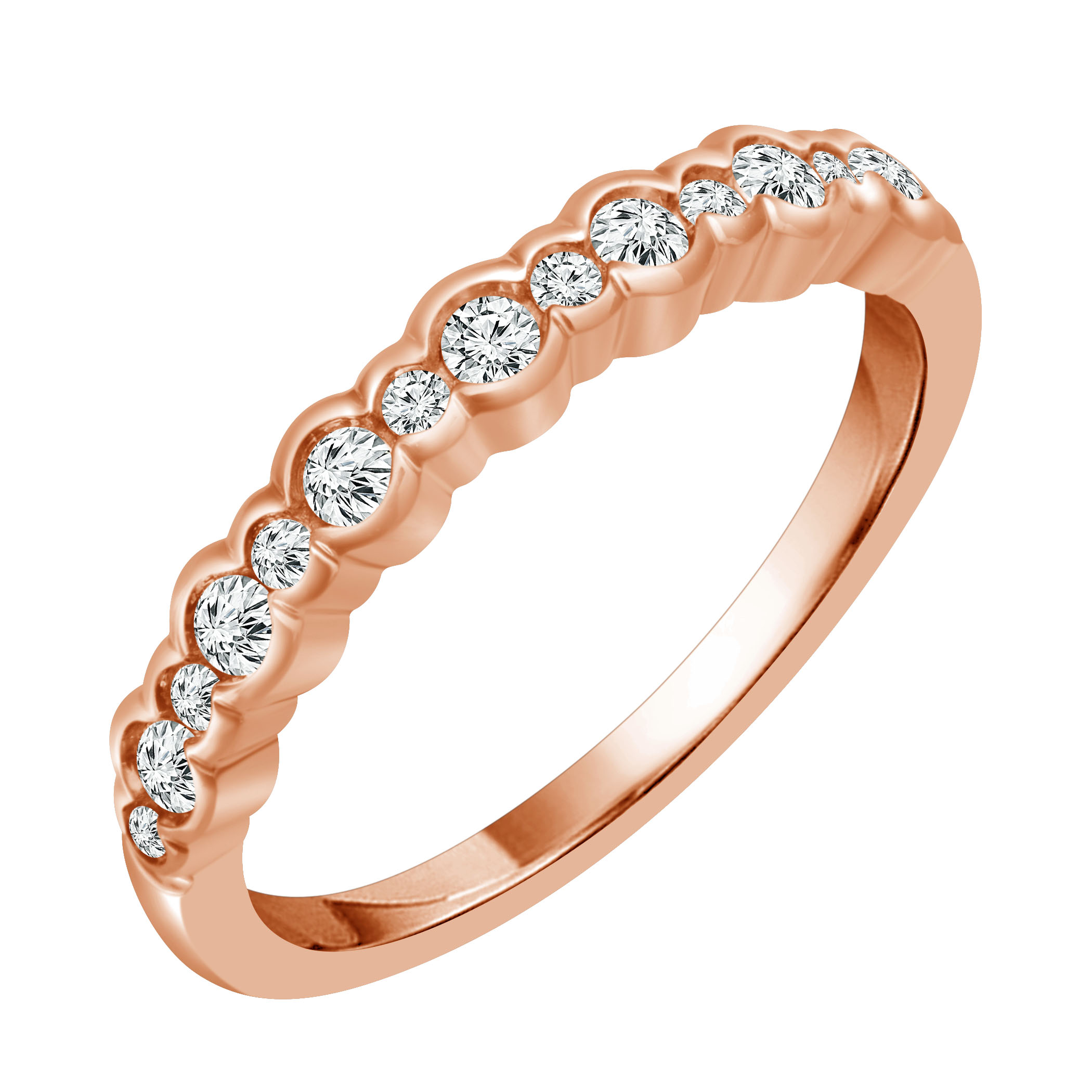 10KP 1/3 CTW RD ANNIVERSARY RING - Unclaimed Diamonds